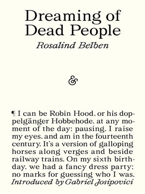 cover image of Dreaming of Dead People
